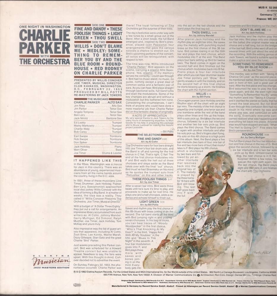 One Night In Washington // Charlie Parker