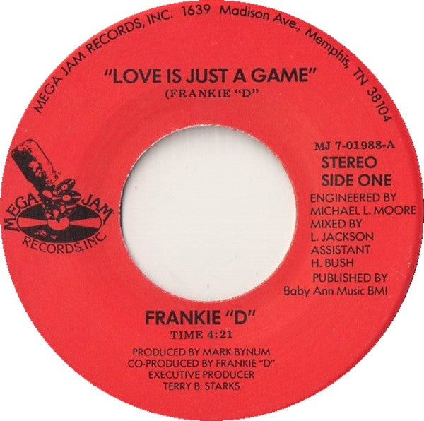 Love Is Just A Game // Frankie D