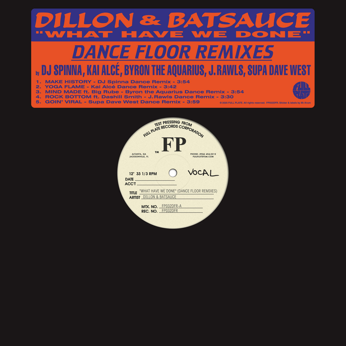What Have We Done (DANCE FLOOR REMIXES) // Dillon & Batsauce