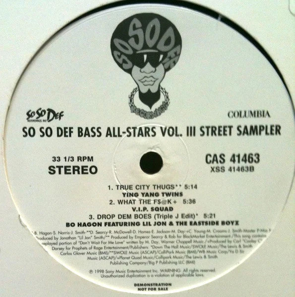 Bass All-Stars III // So So Def