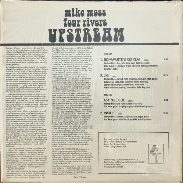 Upstream // Mike Moss / Four Rivers