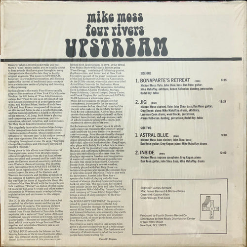 Upstream // Mike Moss / Four Rivers