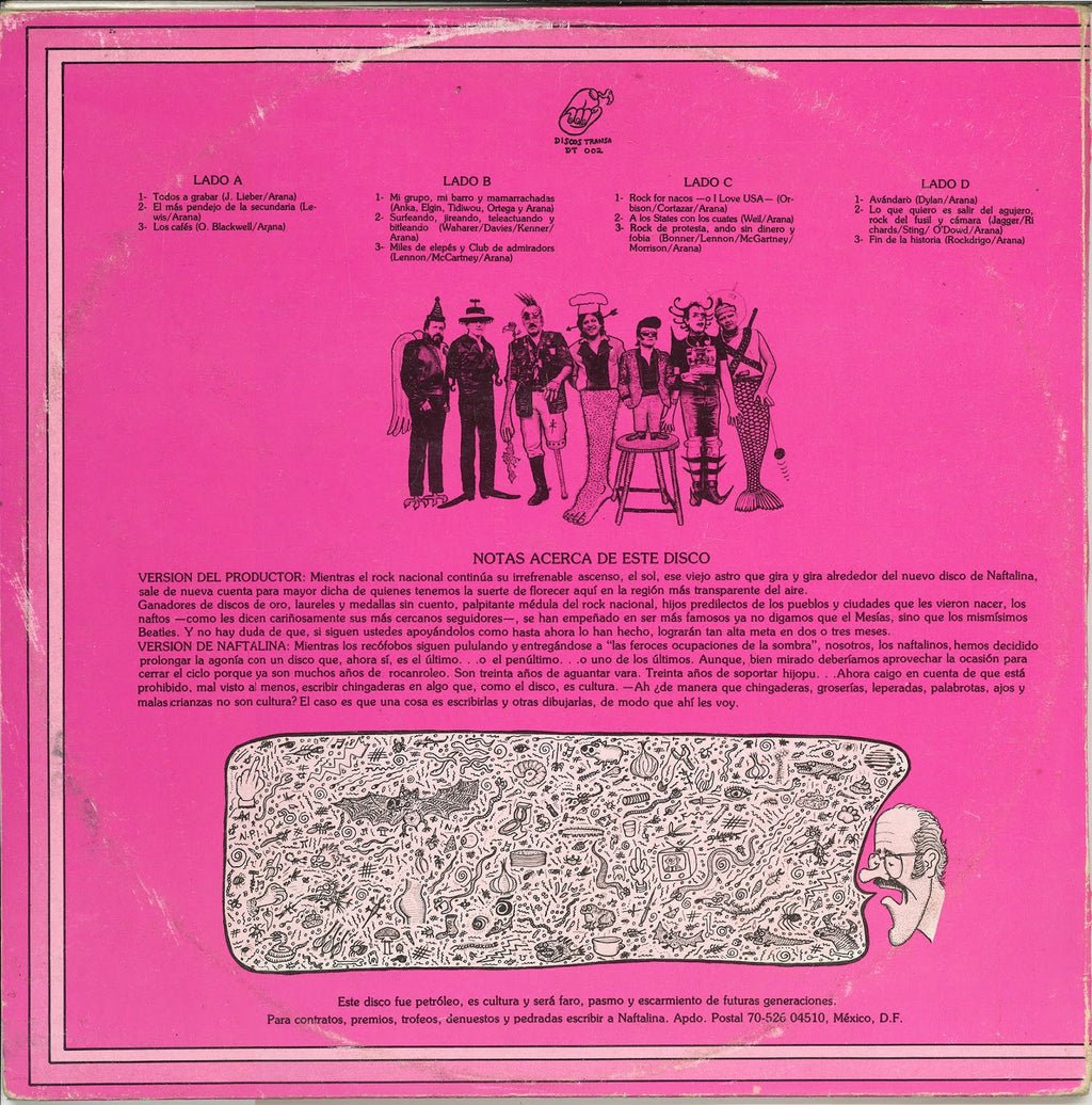 Historia Del Rock De Aquí De México // Naftalina