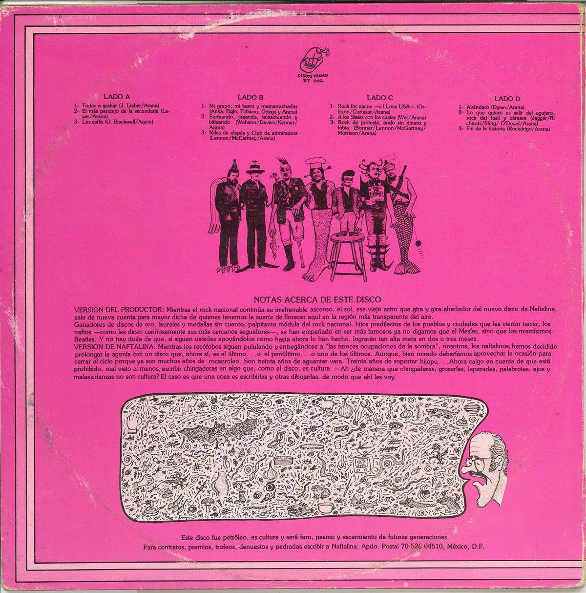 Historia Del Rock De Aquí De México // Naftalina