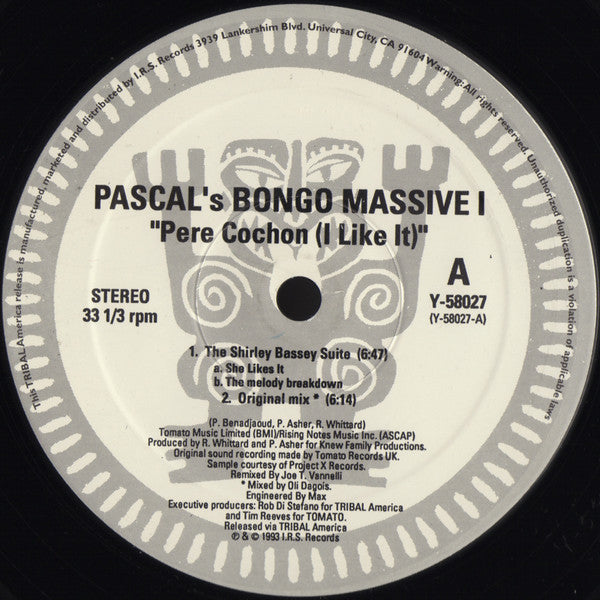 Pere Cochon (I Like It) // Pasacl´s Bongo Massive I