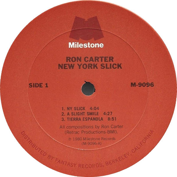 New York Slick // Ron Carter