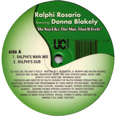 Do You Like The Way That It Feels // Ralphi Rosario (Ft. Donna Blakely)